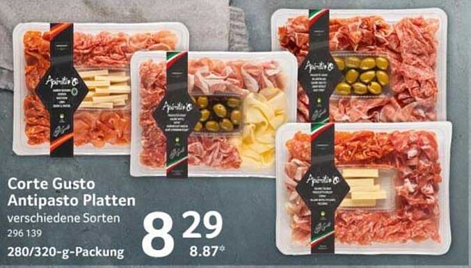 Corte Gusto Antipasto Platten