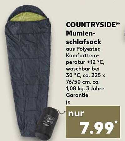 COUNTRYSIDE® Mumienschlafsack