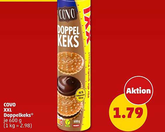 COVO XXL Doppelkeks* je 600 g