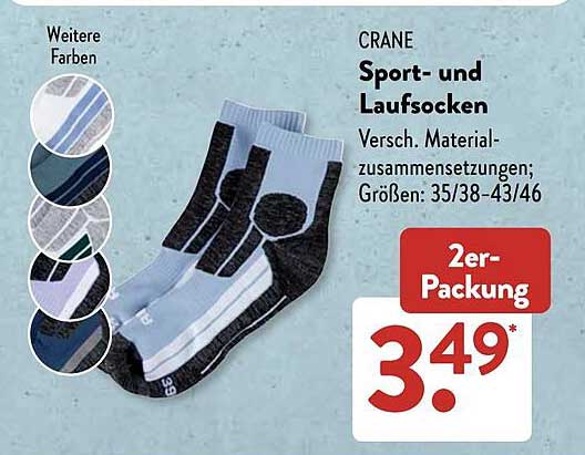 CRANE Sport- und Laufsocken
