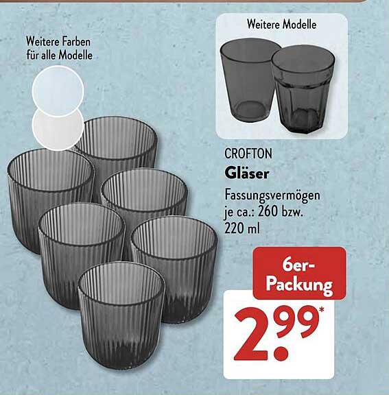 CROFTON Gläser