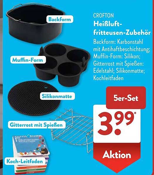 CROFTON Heißluft-fritteusen-Zubehör
