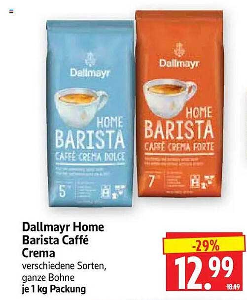 Dallmayr Home Barista Caffè Crema
