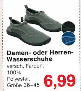 Damen- oder Herren-Wasserschuhe