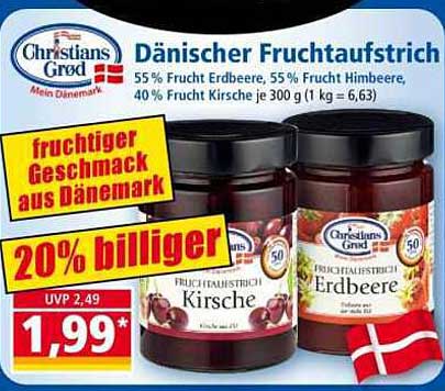 Dänischer Fruchtaufstrich