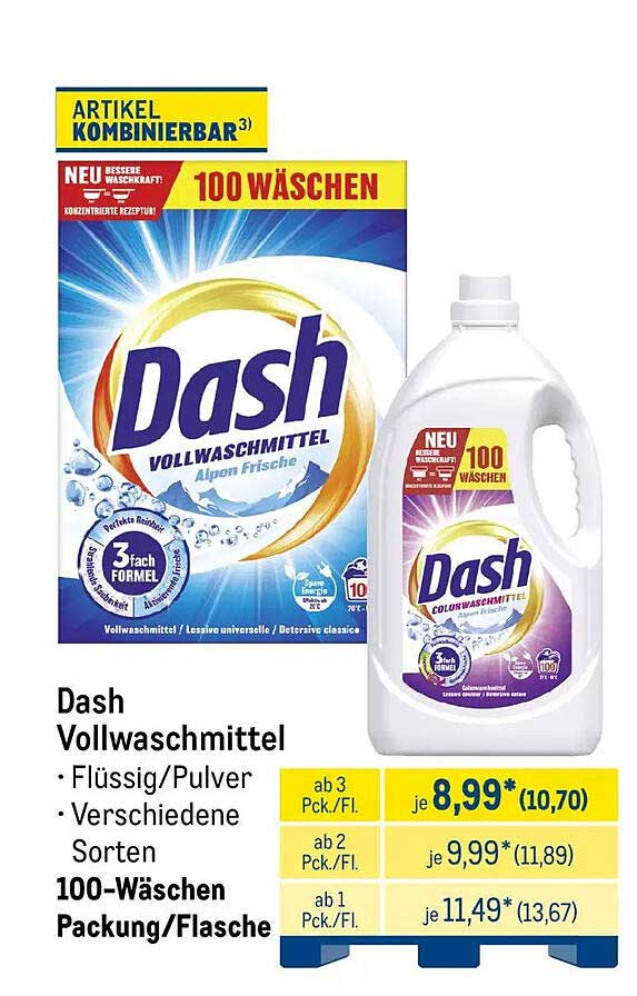 Dash Vollwaschmittel