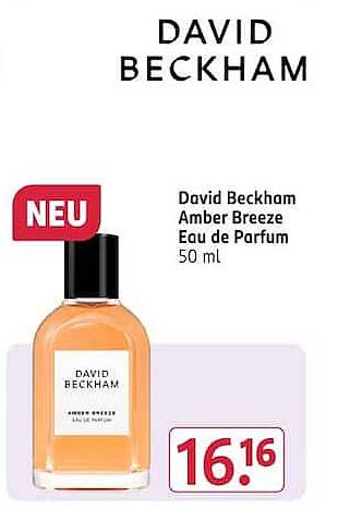 David Beckham Amber Breeze Eau de Parfum 50 ml