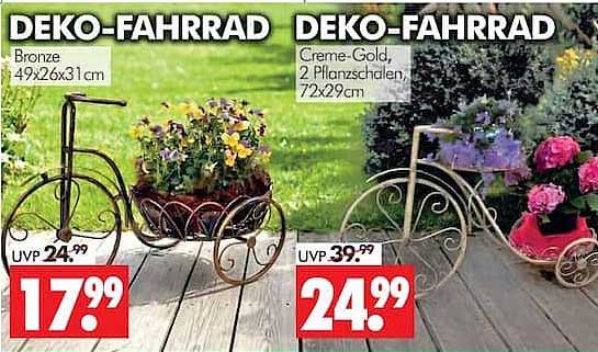DEKO-FAHRRAD Bronze 49x26x31cm