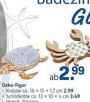Deko-Figur Krabbe