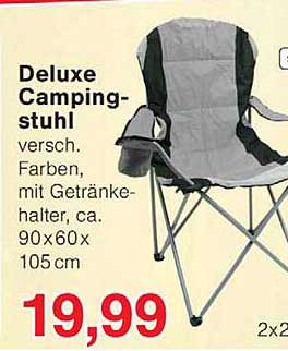 Deluxe Camping-Stuhl