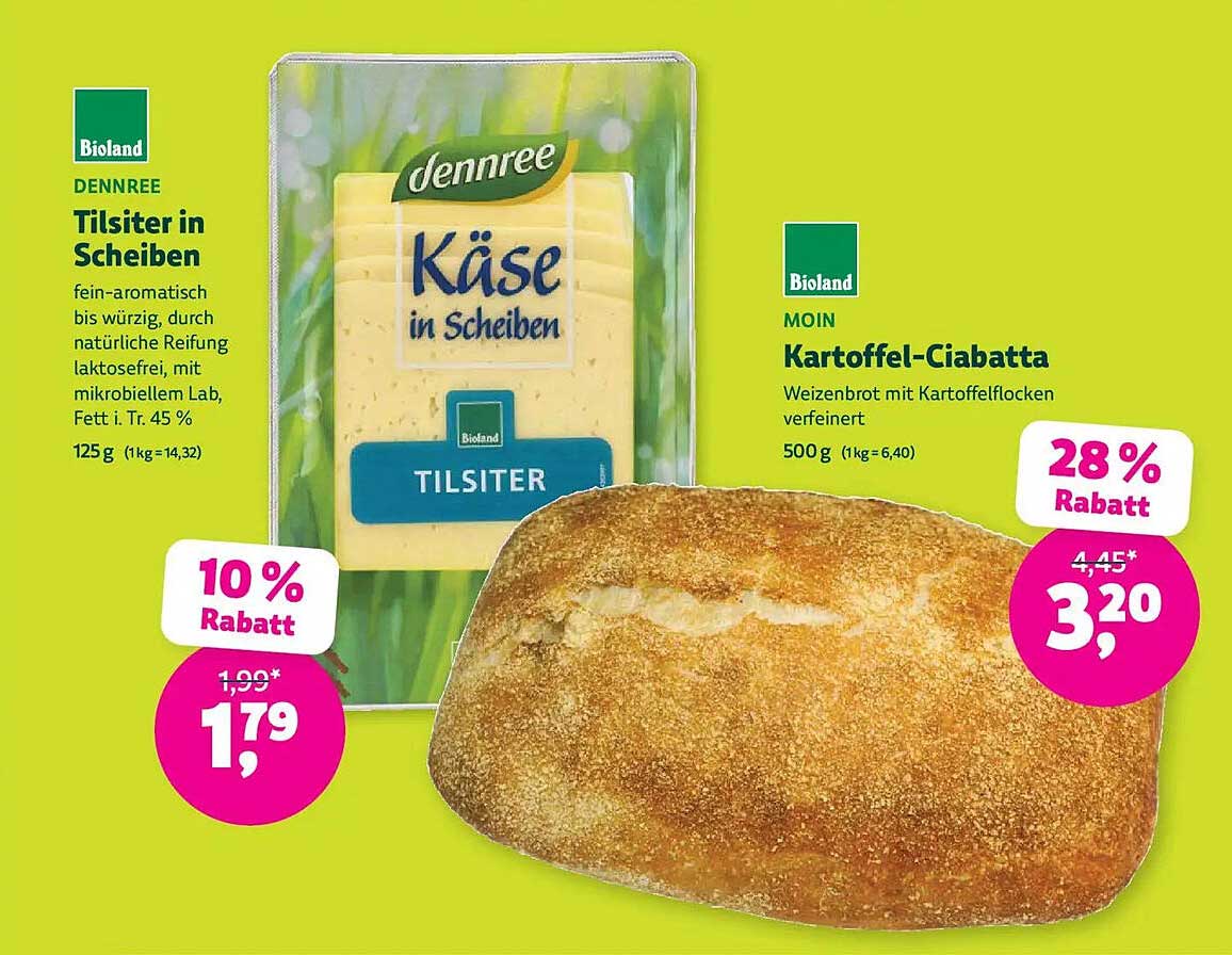 DENNREE Tilsiter in Scheiben