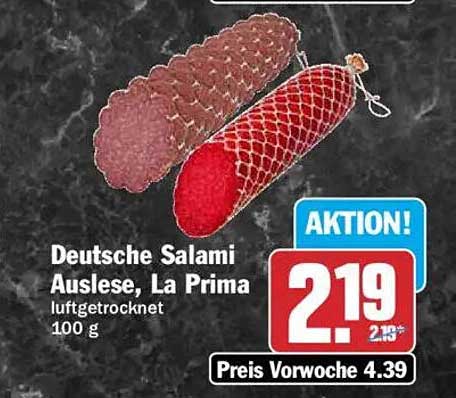 Deutsche Salami Auslese, La Prima luftgetrocknet 100 g