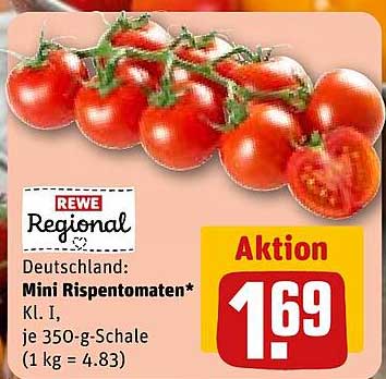 Deutschland: Mini Rispentomaten*