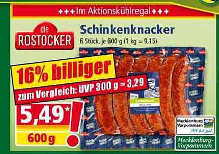 die ROSTOCKER Schinkenknacker