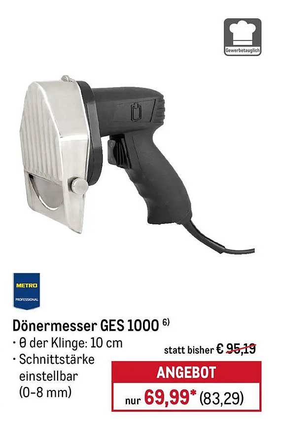 Dönermesser GES 1000