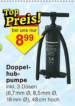 Doppel-hub-pumpe