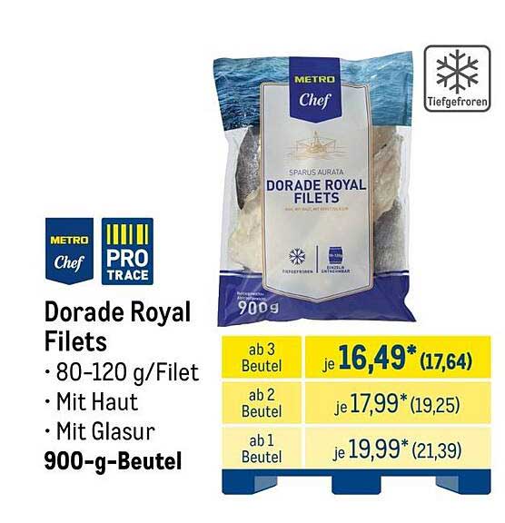 Dorade Royal Filets