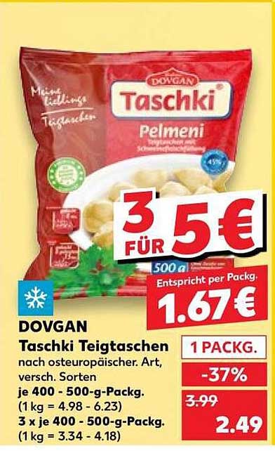DOVGAN Taschki Teigtaschen
