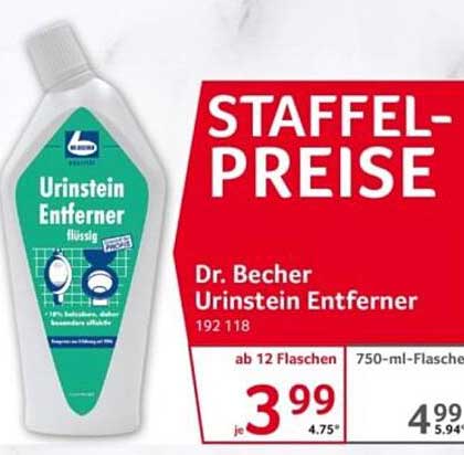 Dr. Becher Urinstein Entferner