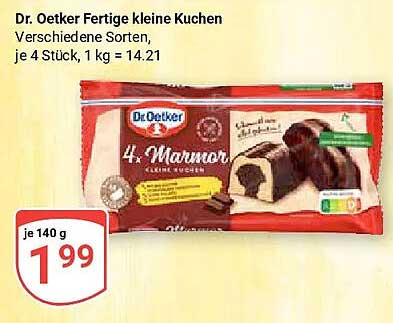 Dr. Oetker Fertige kleine Kuchen