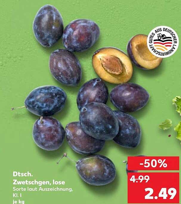 Dtsch. Zwetschgen, lose