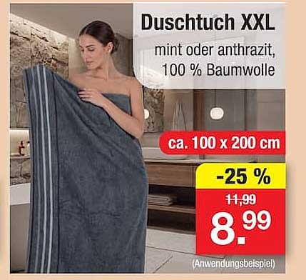 Duschtuch XXL