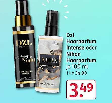 Dzl Haarparfum Intense oder Nihan Haarparfum je 100 ml