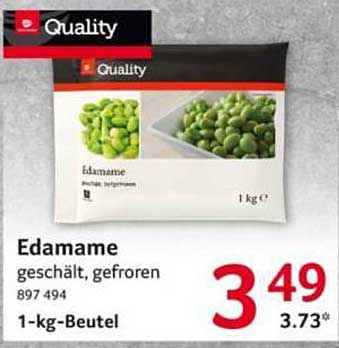 Edamame geschält, gefroren 1-kg-Beutel