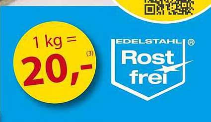 Edelstahl Rost frei