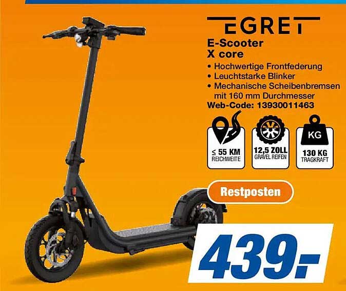 EGRET E-Scooter X core
