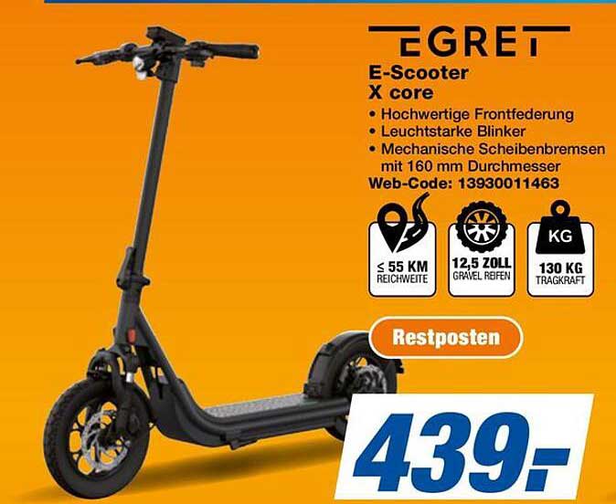 EGRET E-Scooter X core