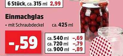 Einmachglas