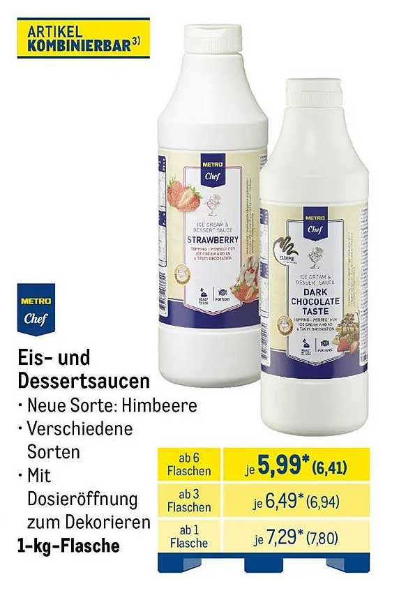 Eis- und Dessertsaucen