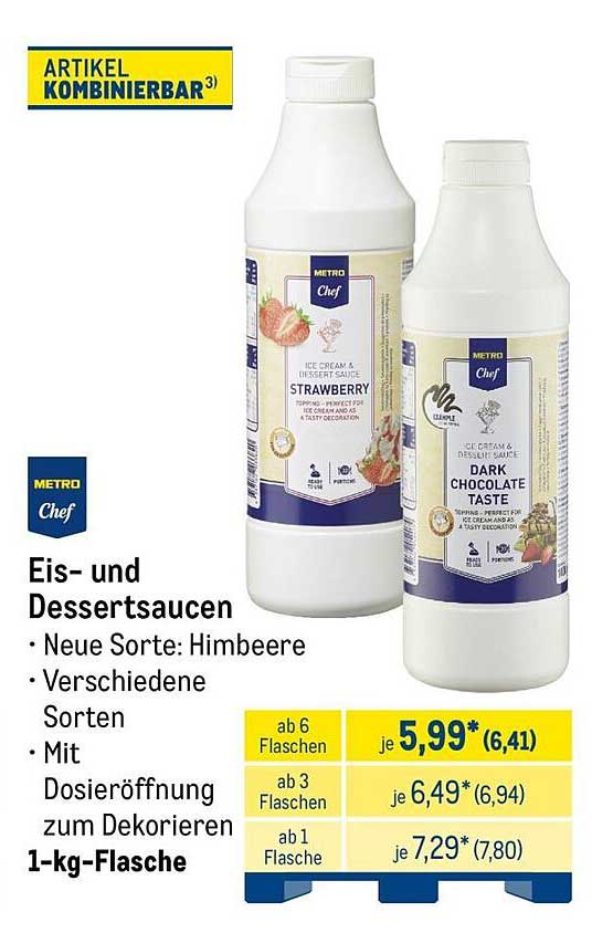 Eis- und Dessertsaucen