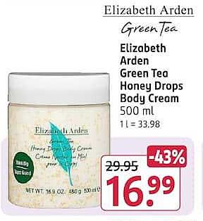 Elizabeth Arden Green Tea Honey Drops Body Cream 500 ml