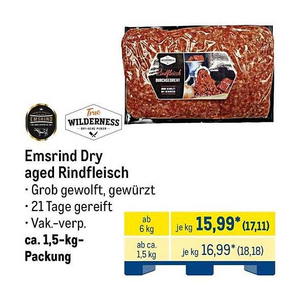 Emsrind Dry aged Rindfleisch