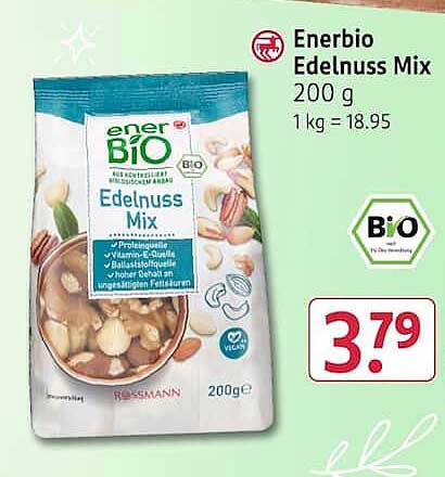 Enerbio Edelnuss Mix 200 g