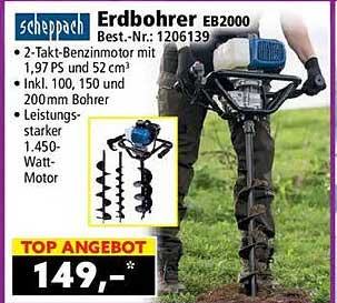 Erdbohrer EB2000