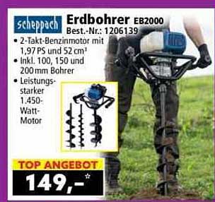 Erdbohrer EB2000