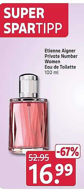 Etienne Aigner Private Number Women Eau de Toilette 100 ml