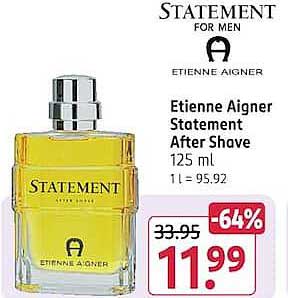 Etienne Aigner Statement After Shave 125 ml