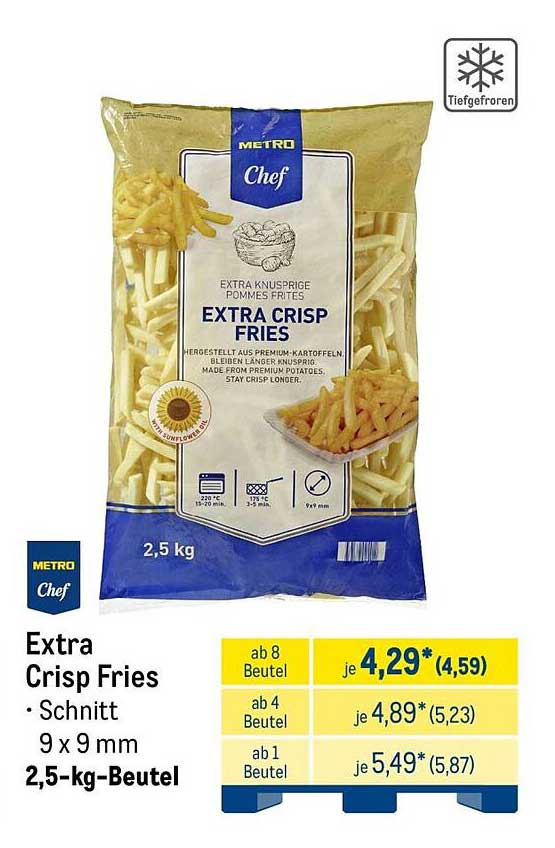 Extra Crisp Fries