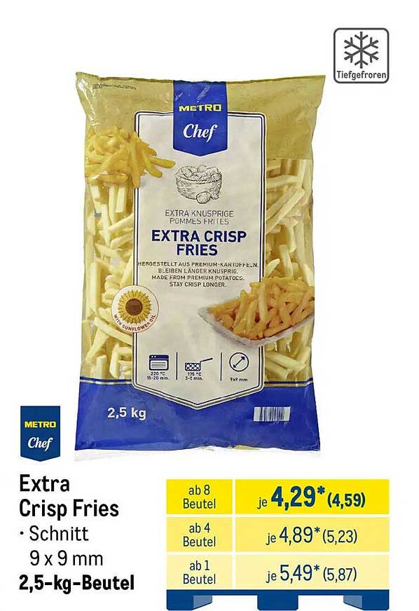 Extra Crisp Fries