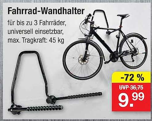 Fahrrad-Wandhalter