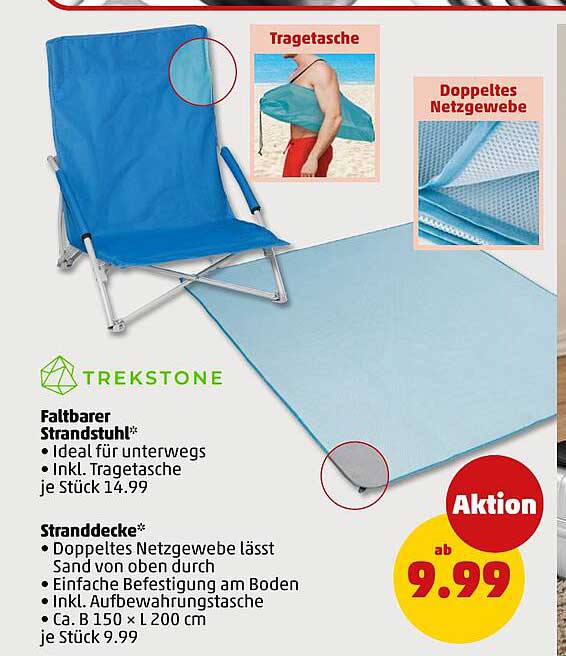 Faltbarer Strandstuhl*