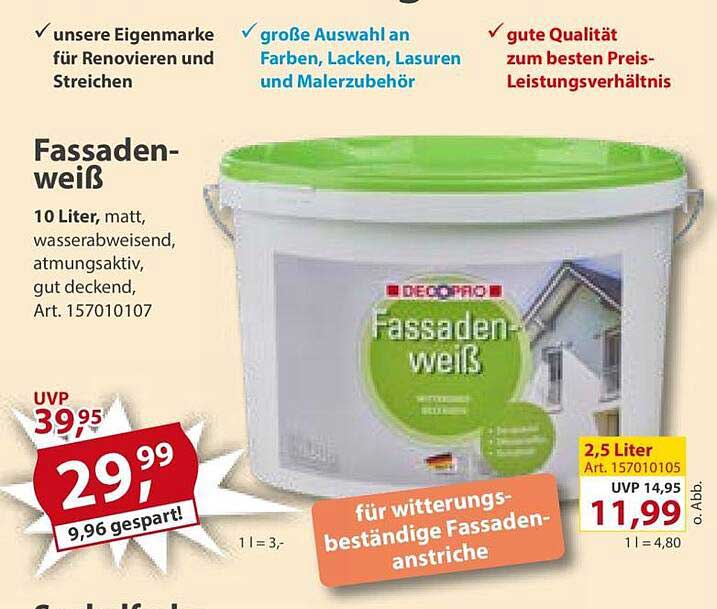 Fassaden-weiß