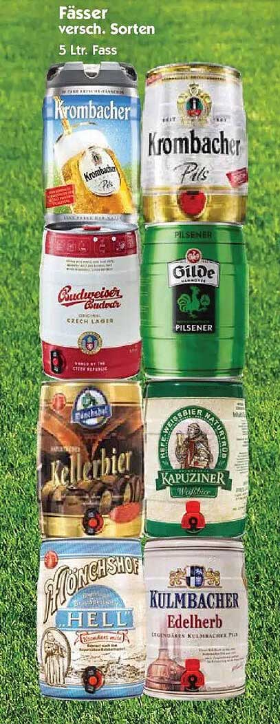 Fässer versch. Sorten 5 Ltr. Fass
