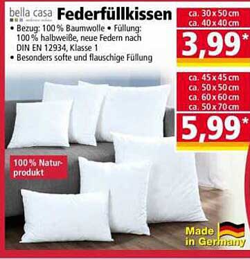 Federfüllkissen