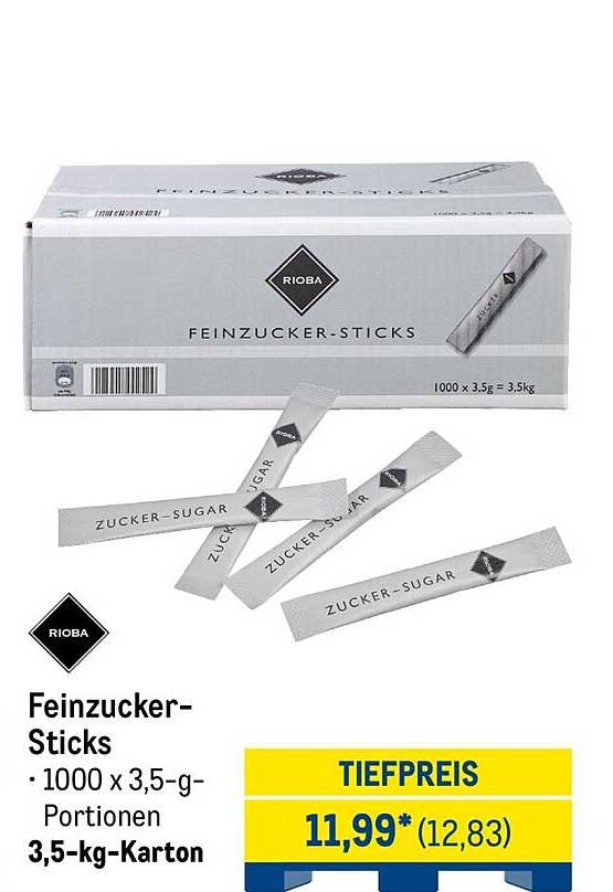 Feinzucker-Sticks