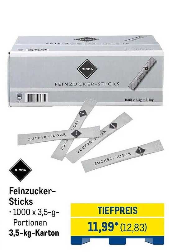 Feinzucker-Sticks
